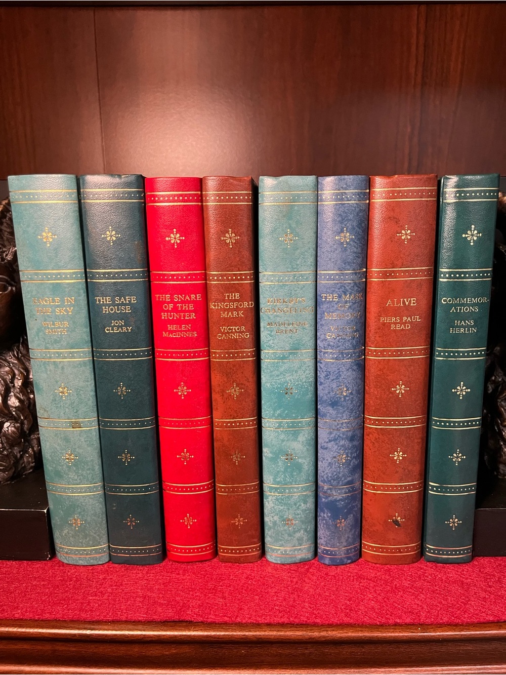 Set of 8 Companion Book Club books -1973